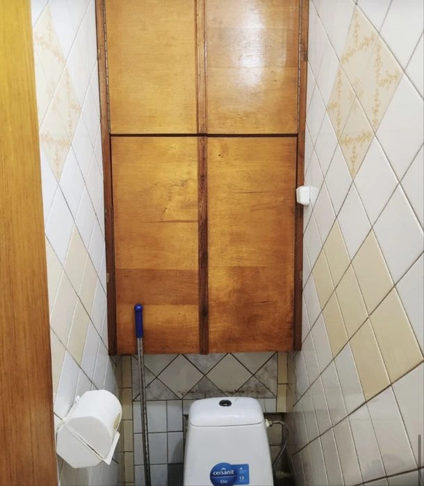 2-room apartment in the city center on Kultura Street. High-rise brick building.
