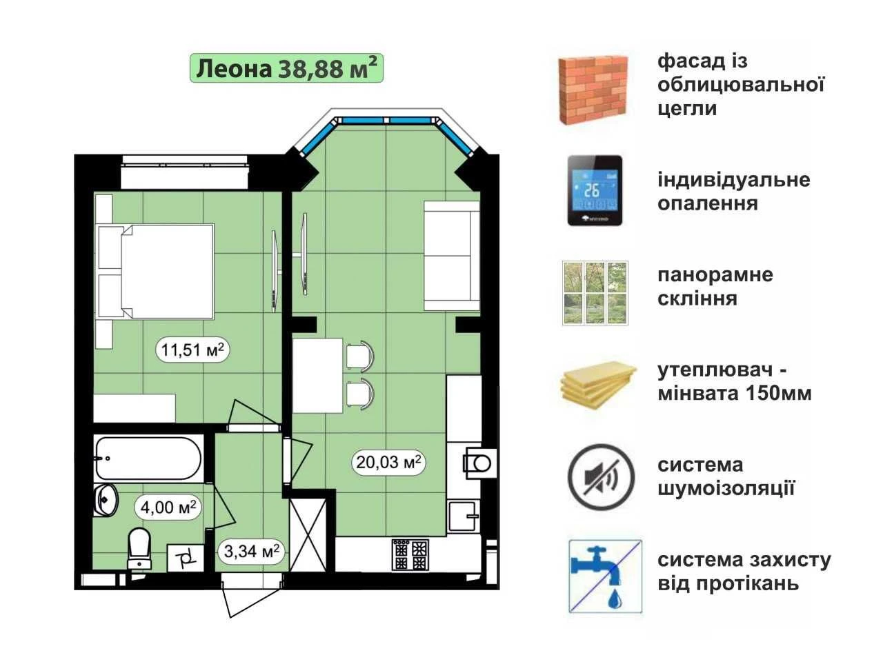 Рассрочка на 1,5 года. Евро 2-комн. в ЖК Мюнхаузен 2.