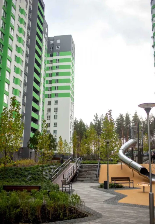 1 room with a wardrobe. Central Park. CityPark residential complex. Irpin. Ukraine.