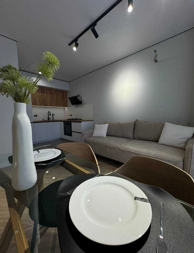 Ideal new 2-bedroom Euro apartment with renovation and appliances! There is gas.