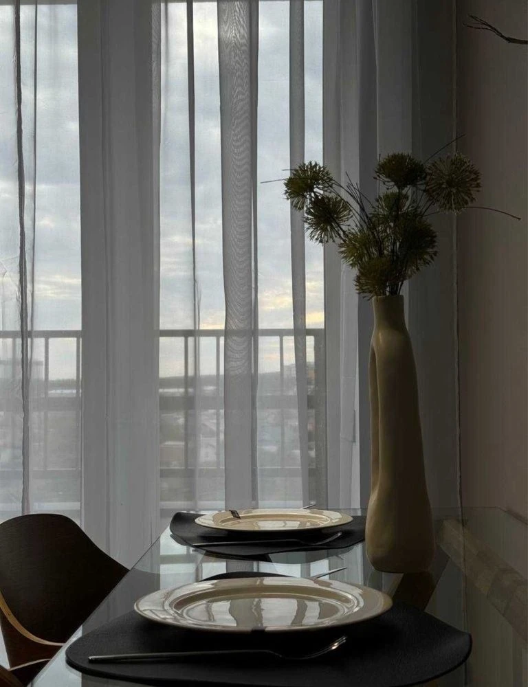 Ideal new 2-bedroom Euro apartment with renovation and appliances! There is gas.