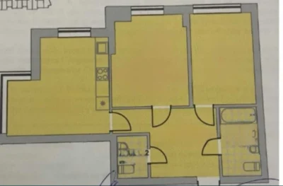 Apartment, 3 rooms, in ЖК Central 2 near the park