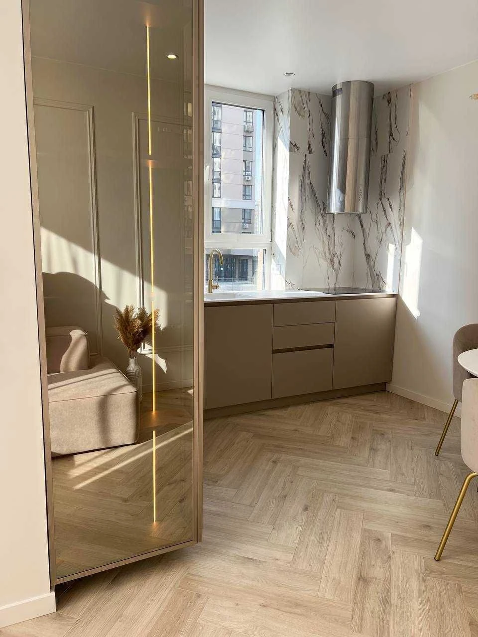 Apartment, 3 rooms, in ЖК Central 2 near the park