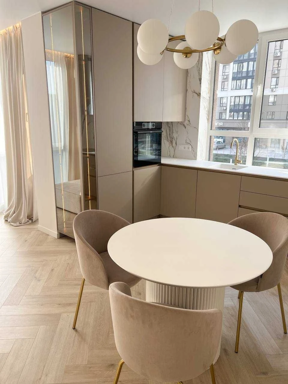 Apartment, 3 rooms, in ЖК Central 2 near the park