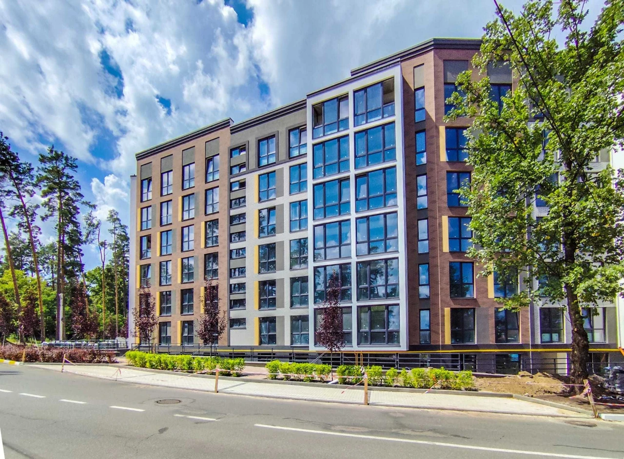 Ready 1-bedroom apartment 39.3 sq m with finished interior +