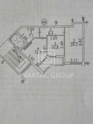 Продаж 2-комнатной квартиры в ЖК бизнес-класса "Синергия Сити"