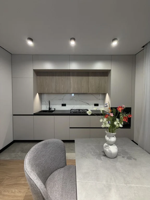 New Euro 2-room apartment in the Synergy City residential complex! Designer renovation!