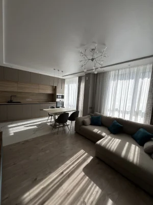 Качественный евро 3-комнатный с ремонтом! 75 м2! Дизайнерский ремонт