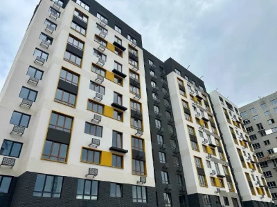 3-room apartment 75.7 sq m in the residential complex "Molodyest" near the embankment in Irpin