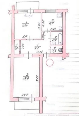 Продається 2 кімнатна квартира, Ірпінь. 2 балкони. ДержПрогМ