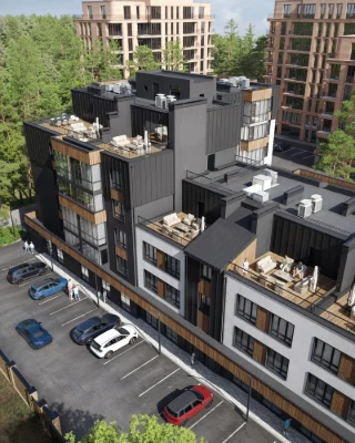 Investment in Central Park, View of Forest, Terrace, Balcony