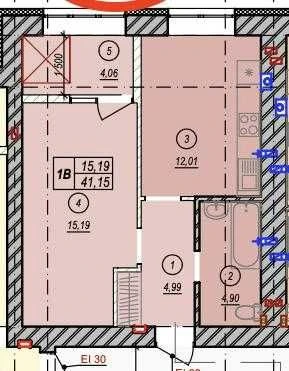 Продаж 1к 40м2 Ірпінь район набережної Газ! Сертифіка ТАК