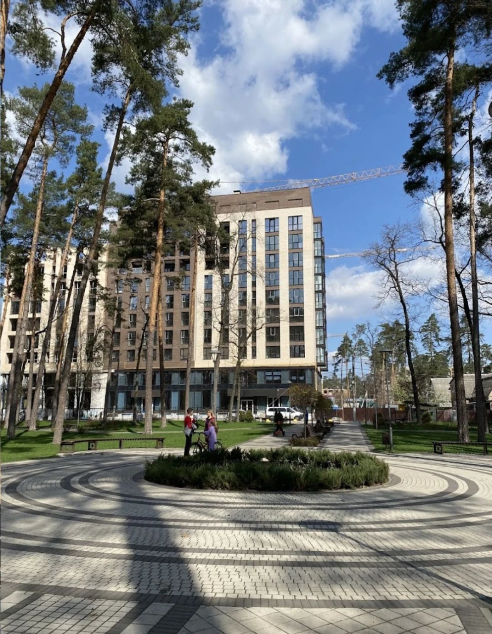 Art Residence элитная квартира с лоджией с видом на парк Пра