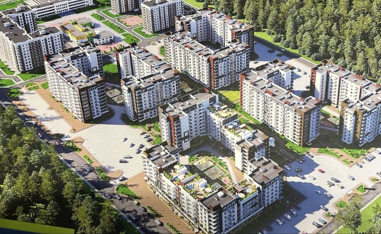 Без% Продаж двокімнатної квартири в ЖК Парковий квартал, вул