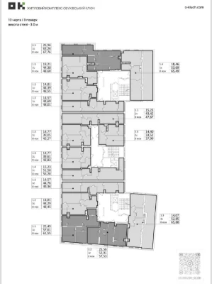 Продаж квартири з терасою 65,88м²