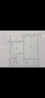 Продам  1 кімнатну квартиру в Славутичі.