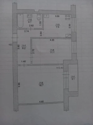 Продається в центрі міста 2х квартира