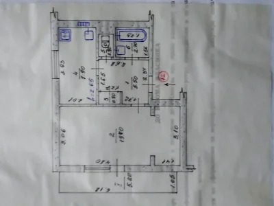 Продаж квартири 1-кімн. 42 м² 3/5 пов.