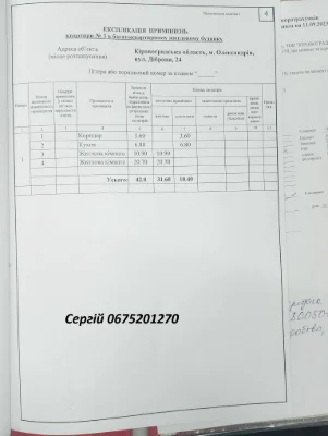 Продаж 2-кімнатної квартири / приміщення 42 м² з окремим вхо