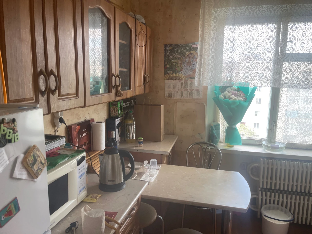Продається 3кімнатна квартира на 9 поверсі на квадраті