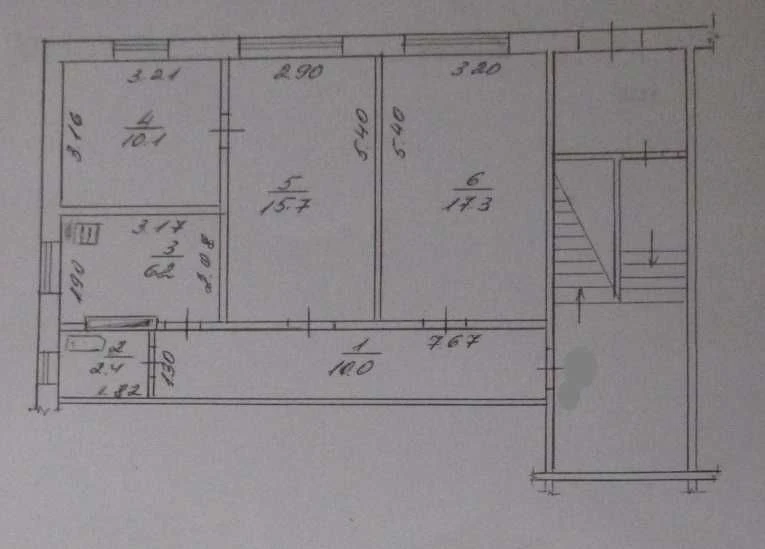Продам 3 кімнатну квартиру по вул. Миру ( Перемога р-н 10 шк