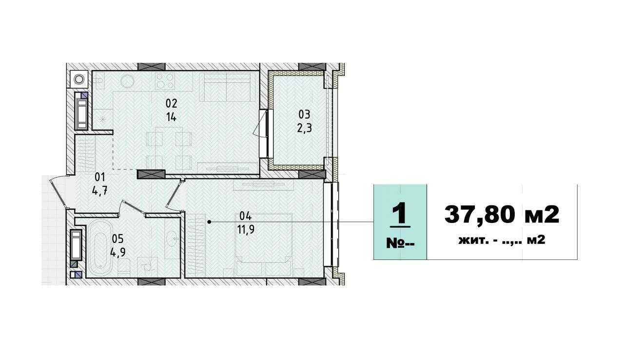 БЕЗ комісії/продаж 1кім квартири 38м,ЖК Арт Делюкс/Art Delux