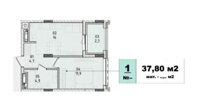 БЕЗ комісії/продаж 1кім квартири 38м,ЖК Арт Делюкс/Art Delux