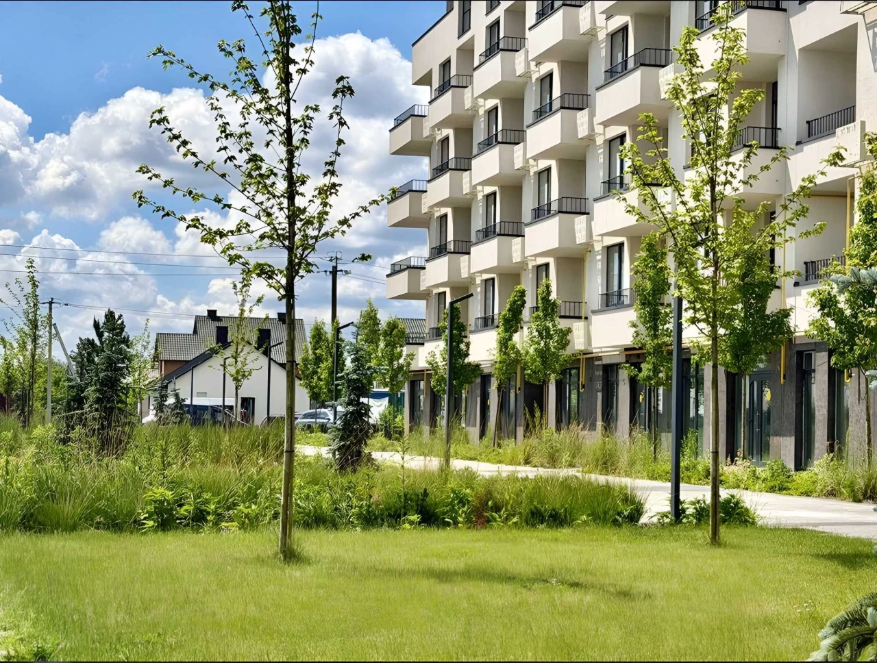 Продаж сучасної 1-кімнатної квартира площею 42,61 м² у вже з