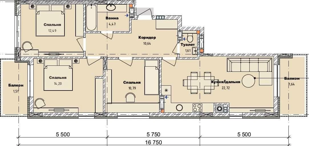 Продаж 3-кім квартири по вул Артищівська Городок