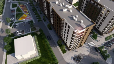 2-кім квартира у CLEVER CITY - без комісії