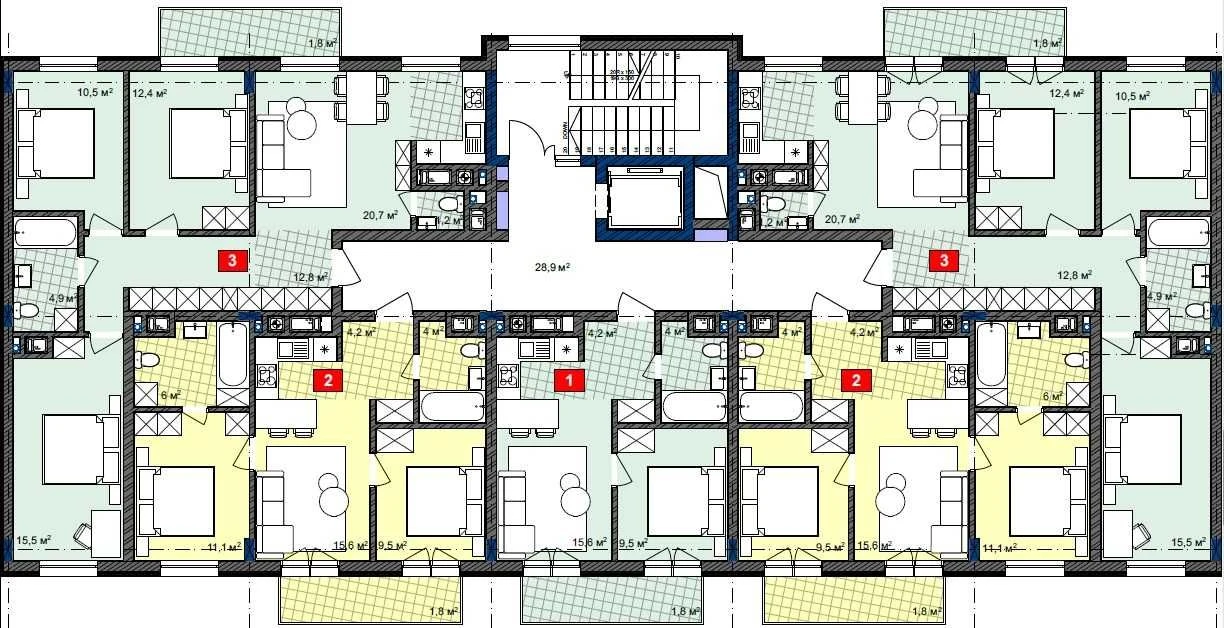 Sale of a comfortable 2-room apartment in the outskirts of Lviv in Putstyom