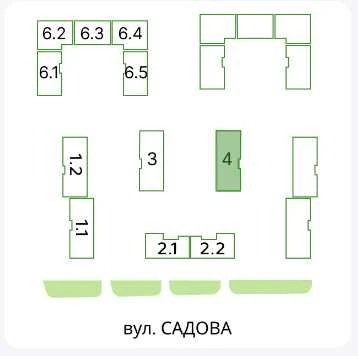 Продаж‼️ 2-кімнатна квартира 56 м2 в ЖК "Садова Алея"