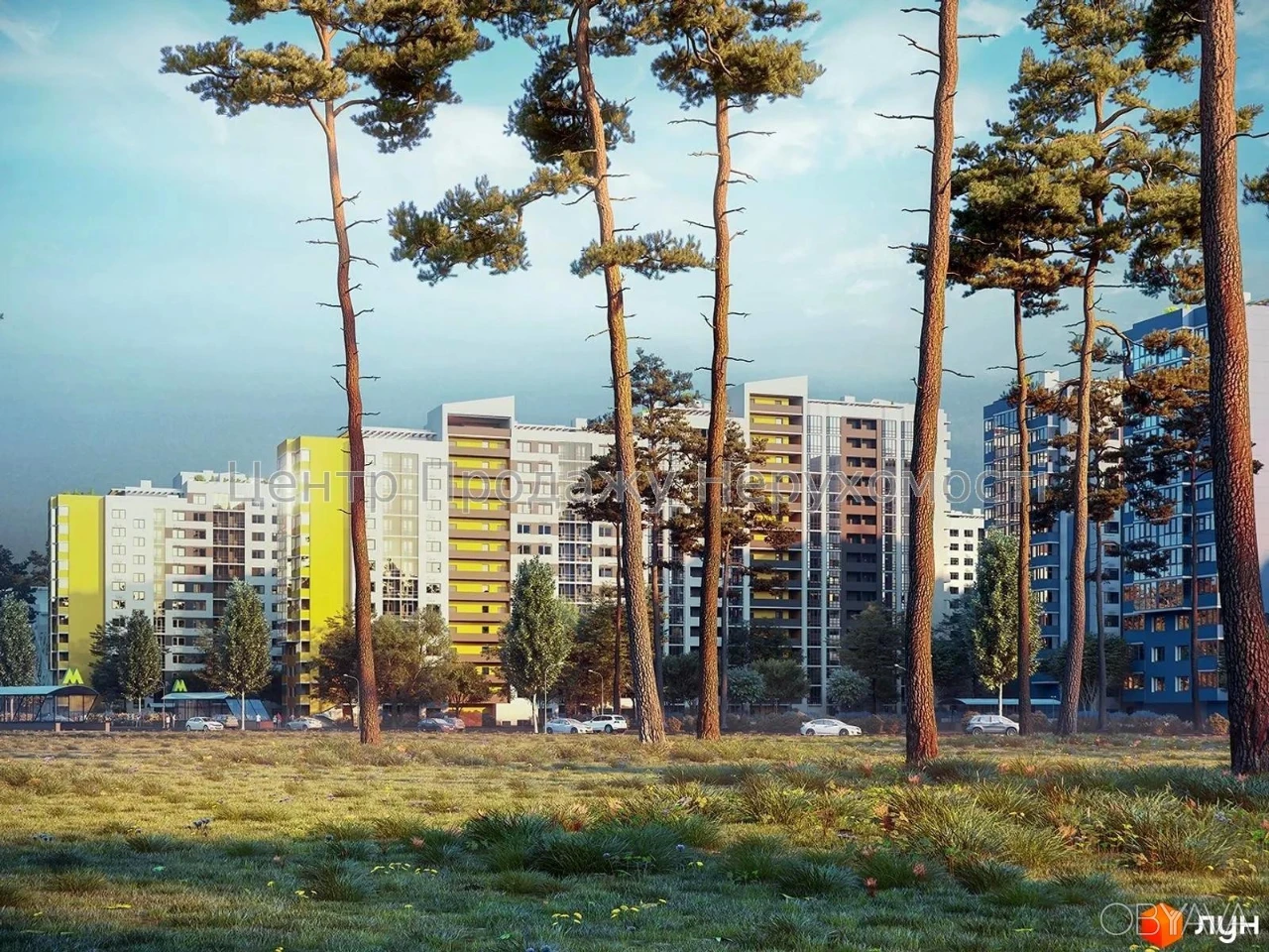 1-room apartment, 43.83 sq.m.