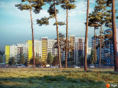 1-room apartment, 43.83 sq.m.