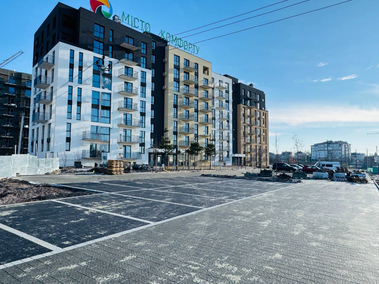 For Sale‼️ 2-bedroom apartment in the town of Pustomyty (ЄОселя) in the "Sadova" residential complex