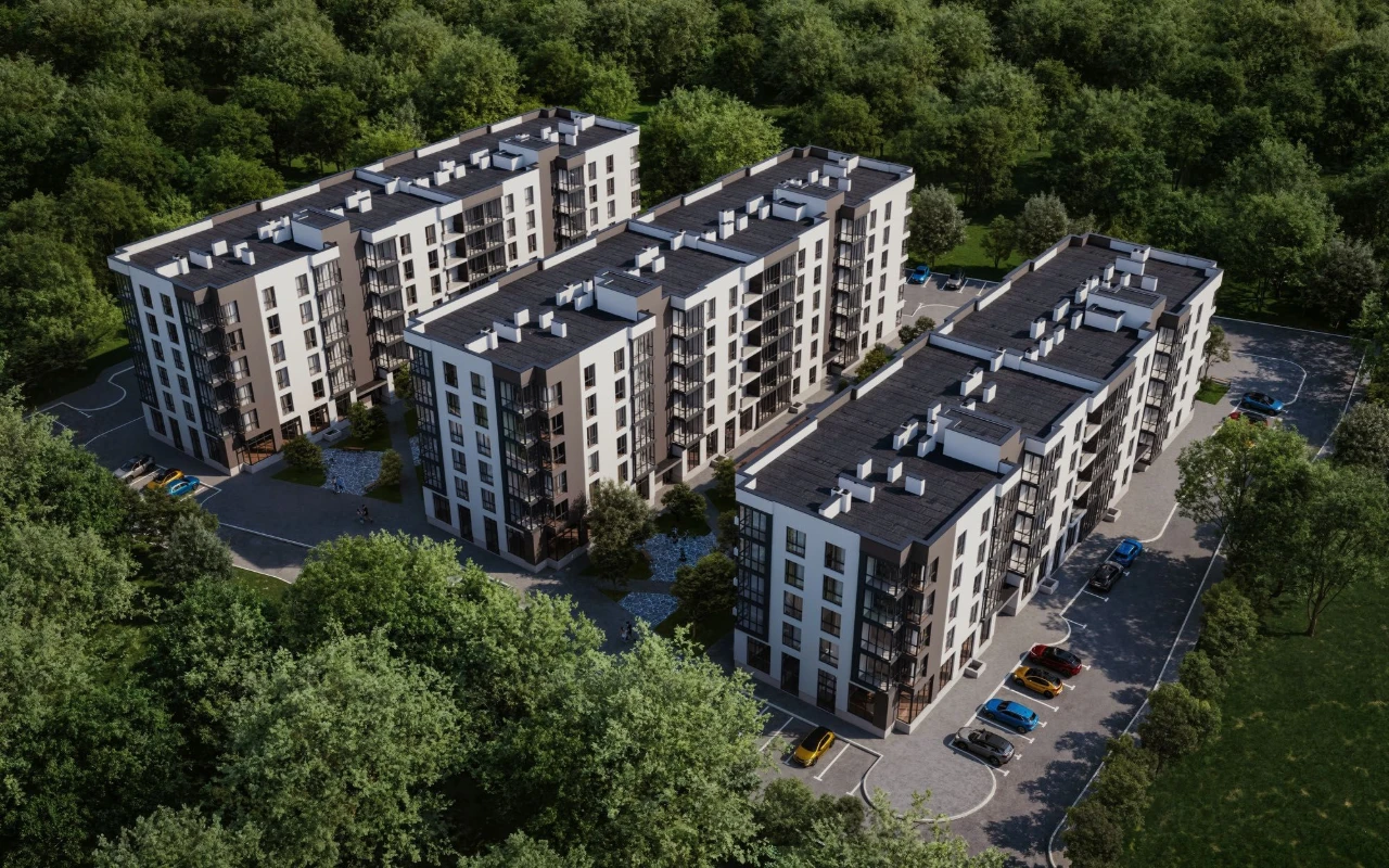 2-bedroom apartment in new construction - ЖК GREENHOUSE KALYNIV