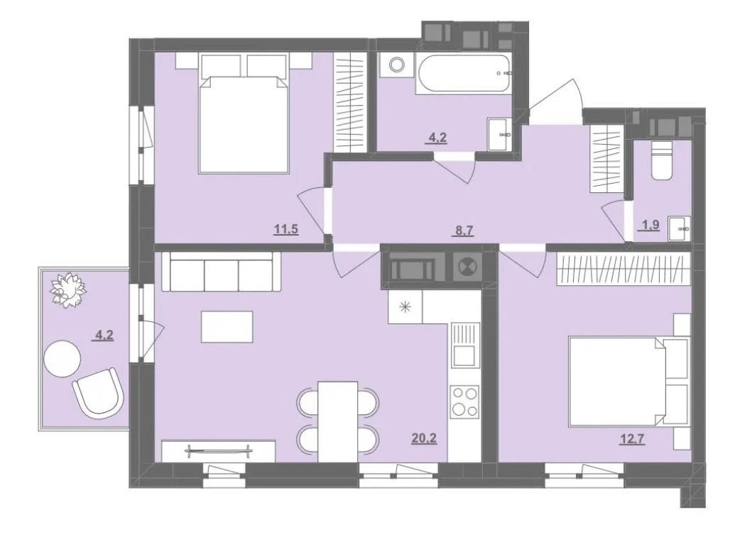 Apartment for sale in Lviv Oblast, city of Sokalsk