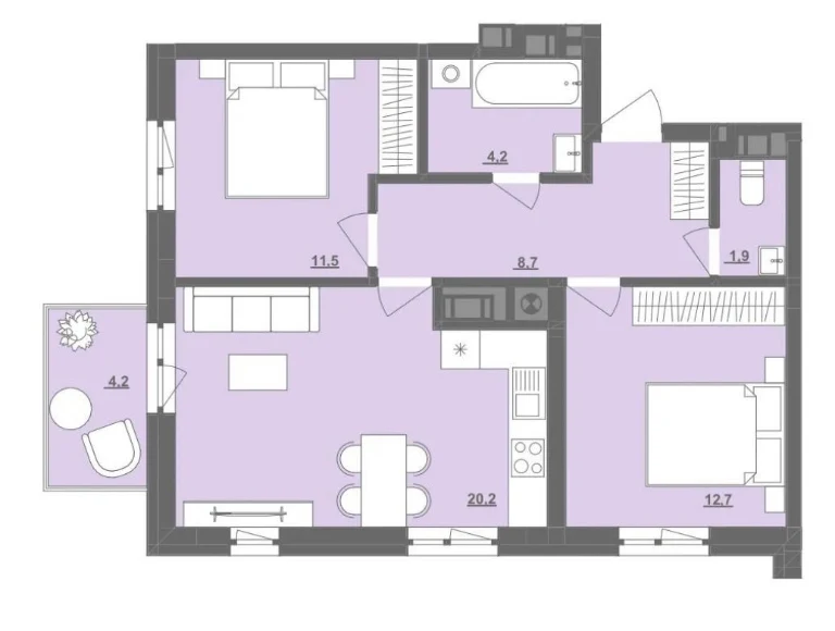 Apartment for sale in Lviv Oblast, city of Sokalsk