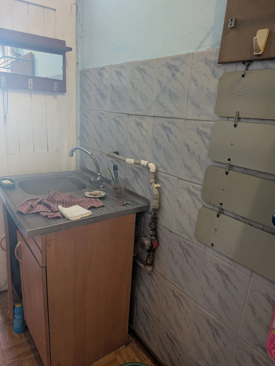1-кімнатна квартира 30 м² у центрі міста — під ремонт