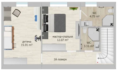 Продам трьох кімнатну квартиру вул.Набережна 14 Кредит розте