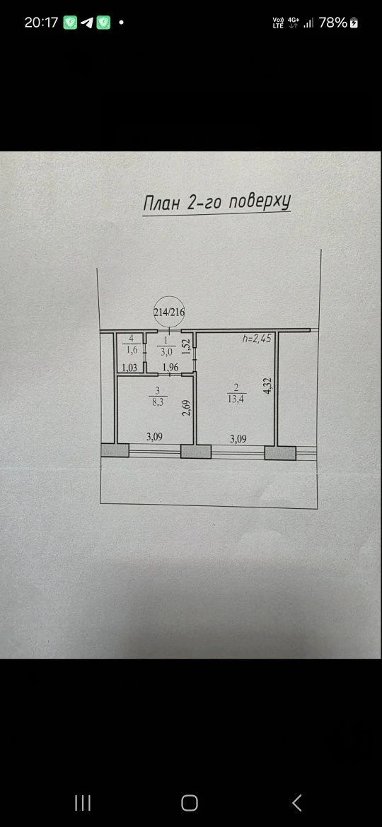 Власник. Продам 1 кімнатна квартира иру