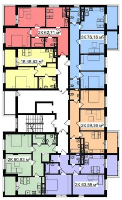 2-bedroom apartment in Truskavets