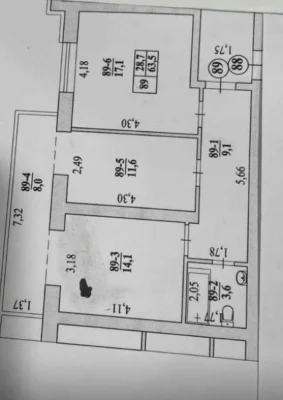 ВЛАСНИК! Продам 2 к кв 64 кв м(6спальн місць)кращий ЖК»Клено