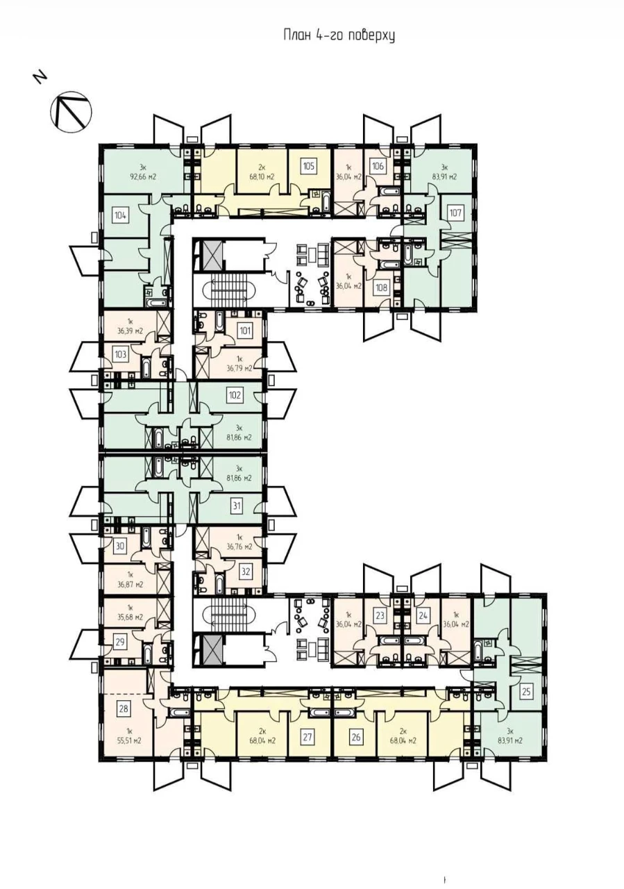 Продаж 3-кімнатного квартири, ЖК «Royal Place», місто Трускавець