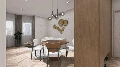 Sale of a 218.5 sq. m two-level apartment with attic, gas heating