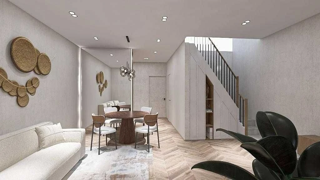 Sale of a 218.5 sq. m two-level apartment with attic, gas heating