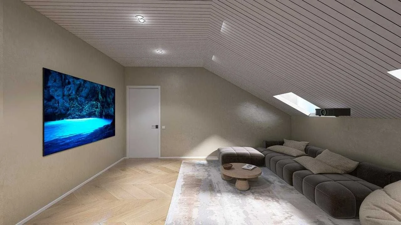 Sale of a 218.5 sq. m two-level apartment with attic, gas heating