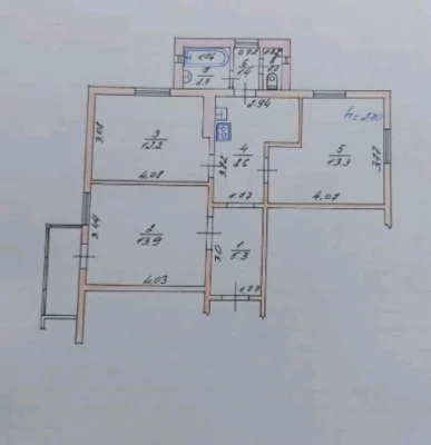 Продаж 3-х кімнатної квартири в центрі м.Трускавця