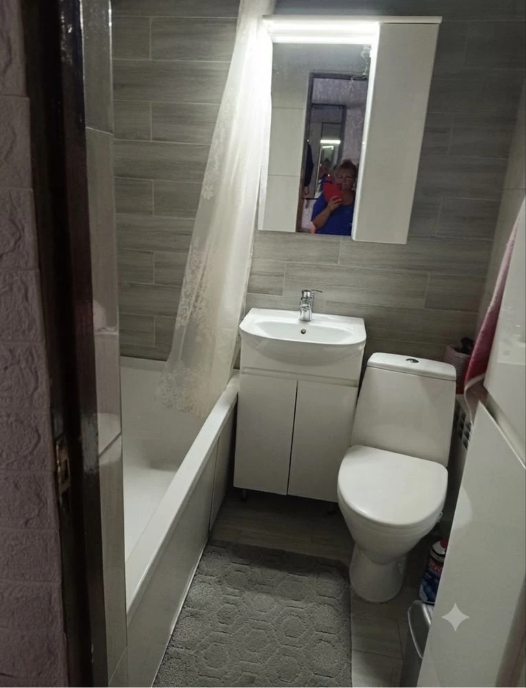 Sale of a one-room apartment on the first floor with a separate exit