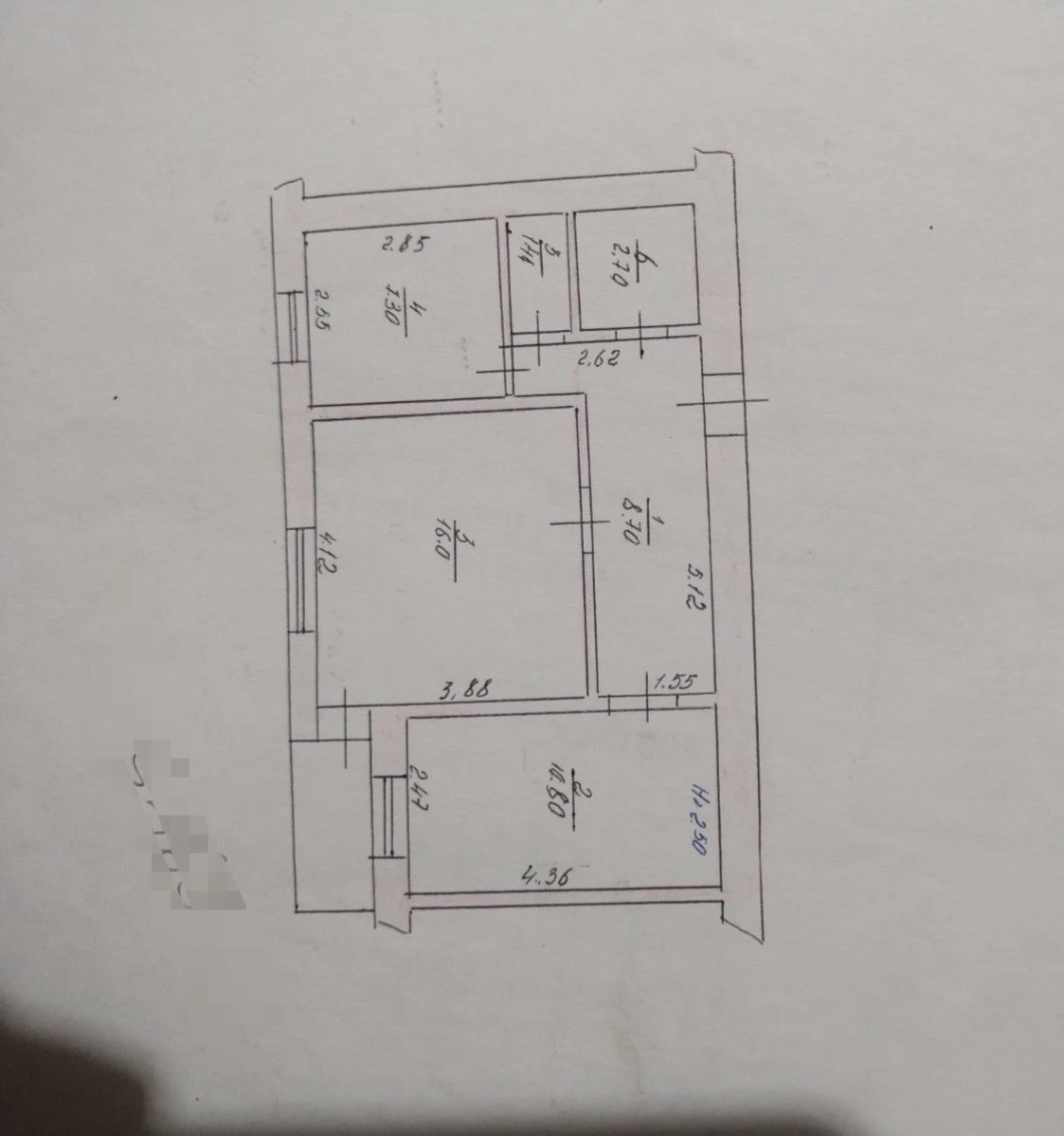 Ціну знижено !Продам 2х кімнатну квартиру 2/9,вул.Цегельна,